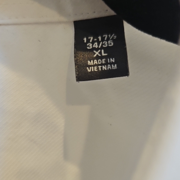 Calvin Klein Men's White‎ Dress Shirt - Picture 4 of 4